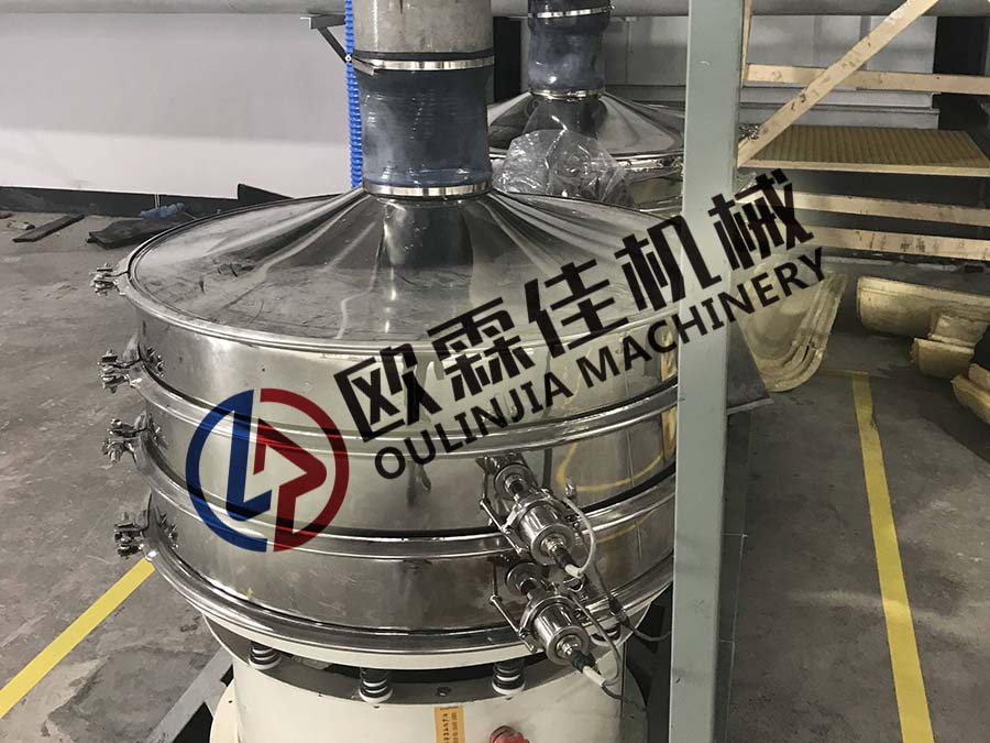 雙層超聲波振動篩使用現場